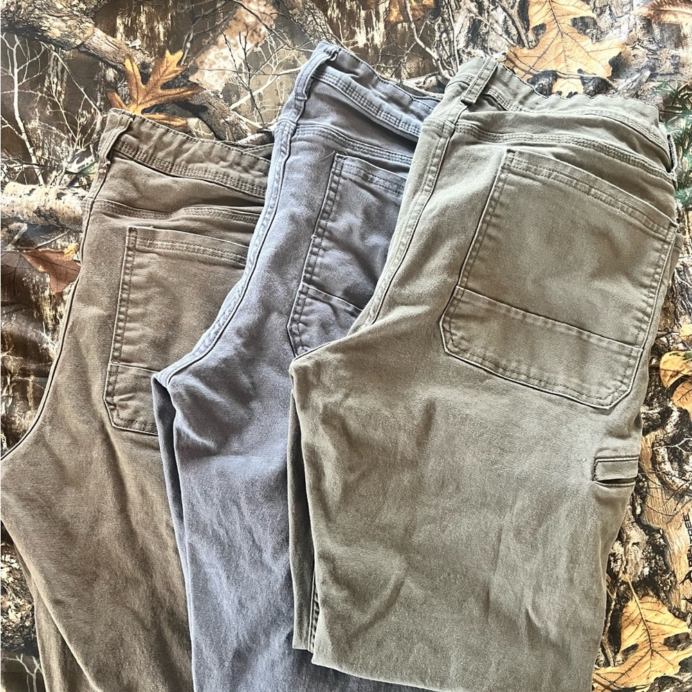 3 pair of Work pants 34X30